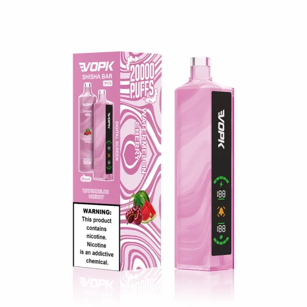 VOPK Shisha 20000 puffs disposable vape - Watermelon Cherry flavor