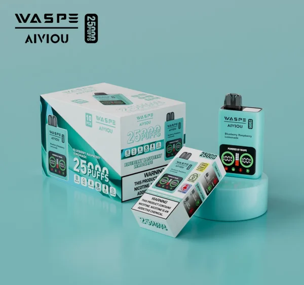 WASPE 25000 25K puffs disposable vape - Watermelon Ice flavor
