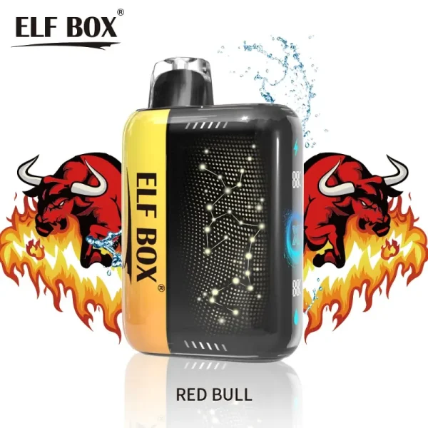 Elf Box 25k Puffs ScreenVape Red Bull Flavor