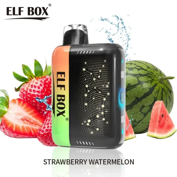 ElF-Box 25k puffs-screen-vape Strawberry Watermelon