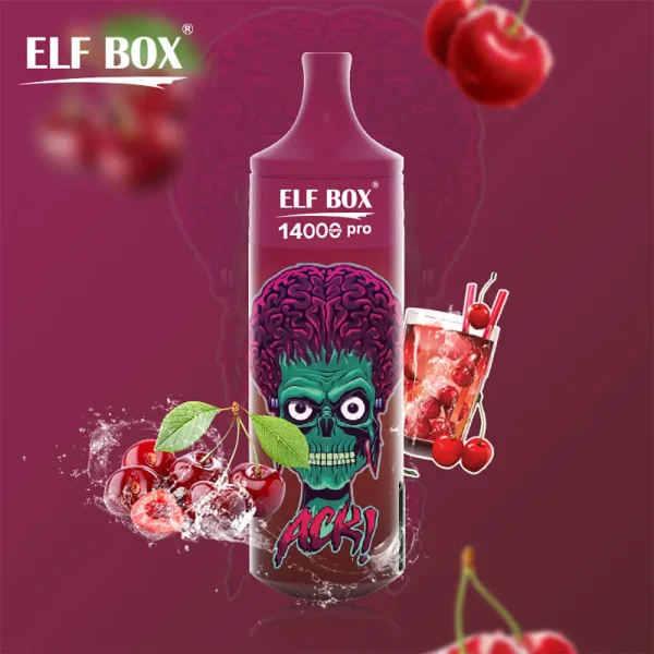 ELF BOX 14000 Pro 14K Puffs Disposable Vape Cherry Soda Flavor