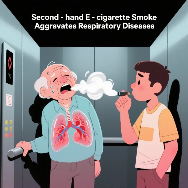 Vaping may worsen conditions in respiratory disease patients
