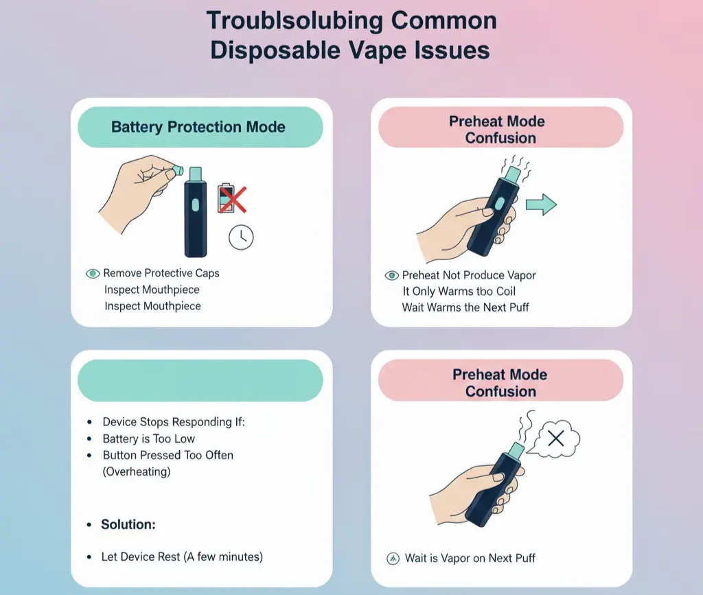 Hur man använder en Vape Pen för engångsbruk med en knapp: En nybörjares steg-för-steg-guide 6 Knapp engångs vape fungerar inte med blinkande LED-lampa