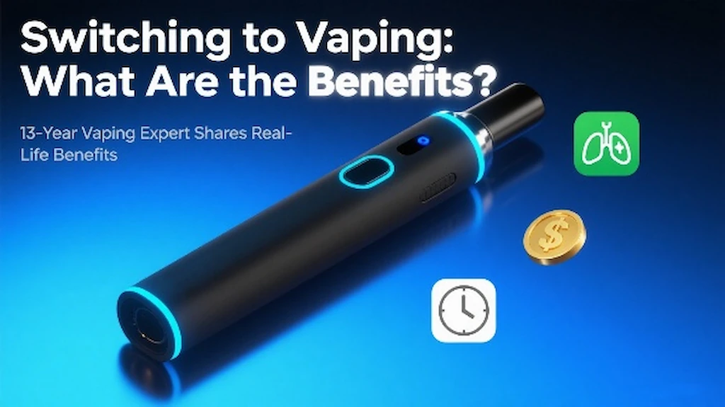 Pasarse al vapeo: ¿Cuáles son las ventajas?
