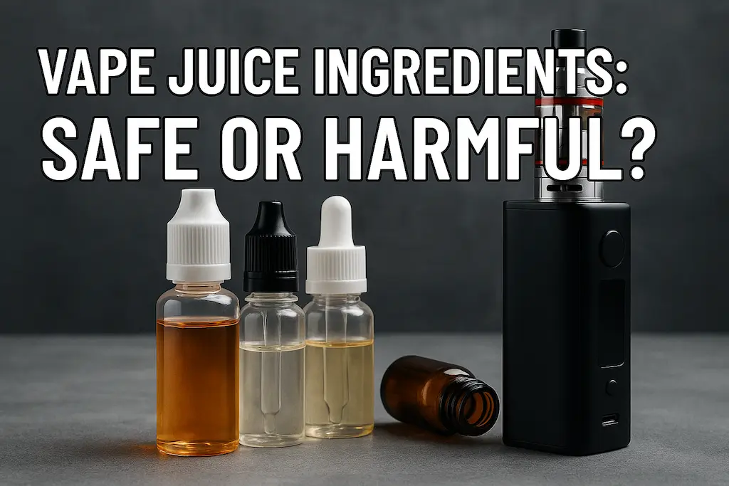 Vape Juice Ingredients Safe or Harmful