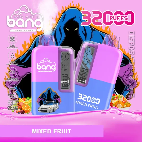 Bang 32000 32K puffs disposable vape - Mixed Fruit flavor
