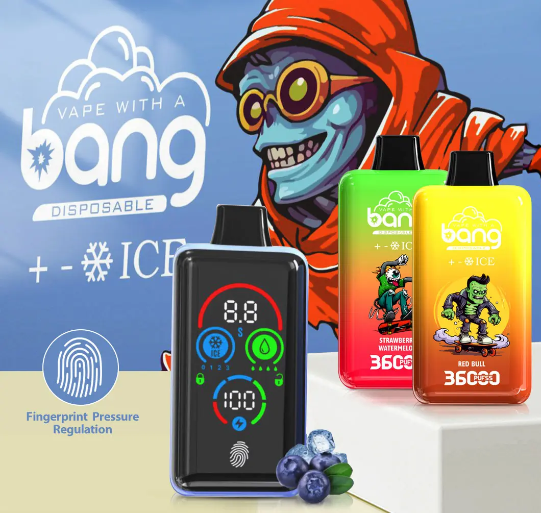 Bang 36000 36K puffs disposable vape - fingerprint pressure control