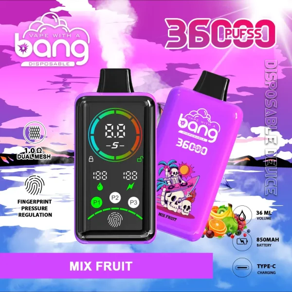 Bang 36000 36K puffs disposable vape - Mix Fruit flavor