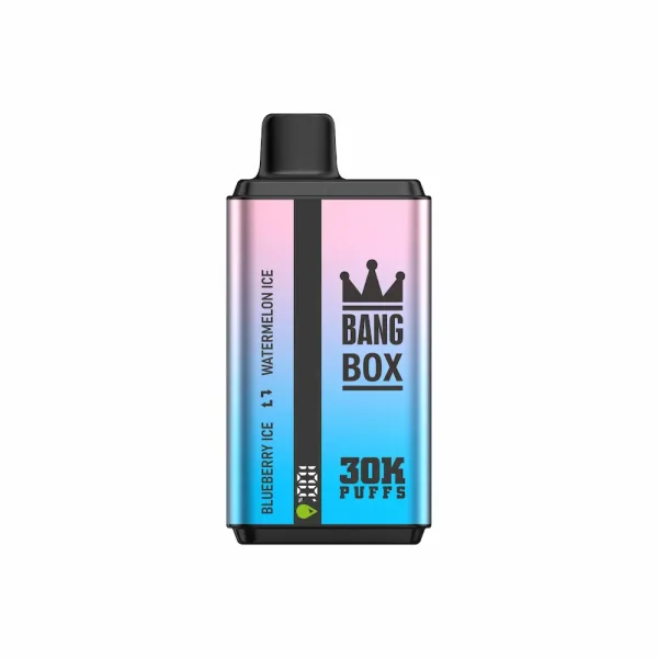 Bang Box 30000 30K puffs disposable vape - Blueberry Ice & Watermelon Ice flavor