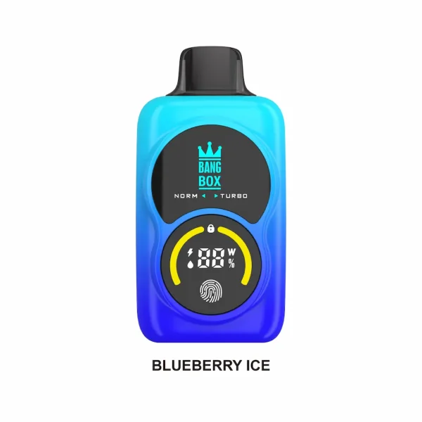 BANG BOX 35000 puffs disposable vape - blueberry ice flavor