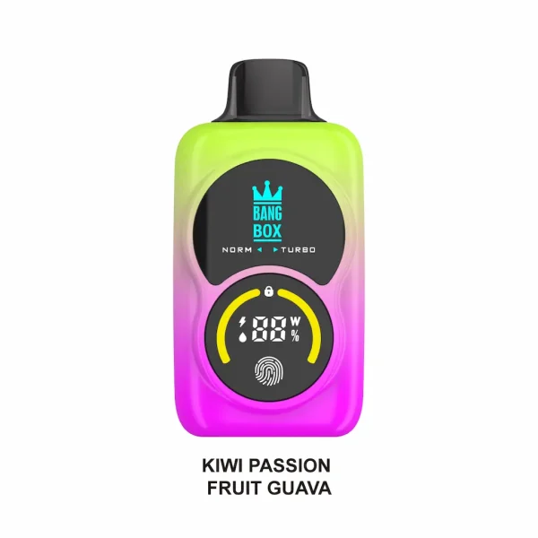 BANG BOX 35000 puffs disposable vape - kiwi passion fruit guava flavor