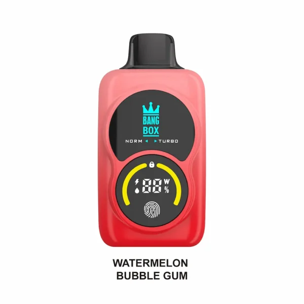 BANG BOX 35000 puffs disposable vape - watermelon bubble gum flavor