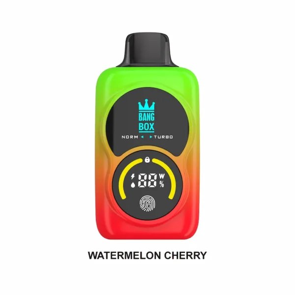 BANG BOX 35000 puffs disposable vape - watermelon cherry flavor