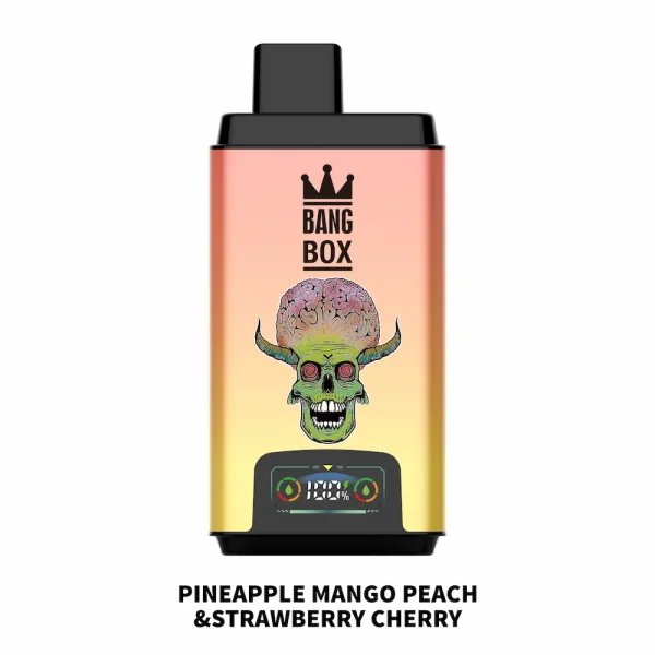 Bang Box 50000 50K puffs disposable vape - Ananas Mangue Pêche & Fraise Cerise