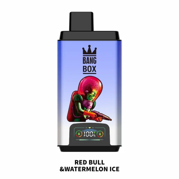 Bang Box 50000 50K puffs disposable vape - Red Bull & Watermelon Ice flavor
