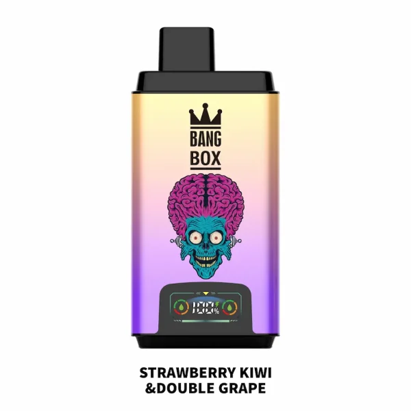 Bang Box 50000 50K puffs disposable vape - Fraise Kiwi & Double Raisin
