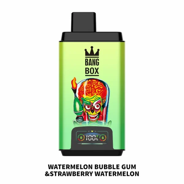 Bang Box 50000 50K puffs disposable vape - Watermelon Bubble Gum & Strawberry Watermelon flavor