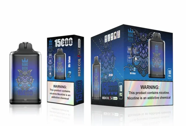 Bang Box S1 15000 15K puffs Einweg vape - Herr Blau Geschmack