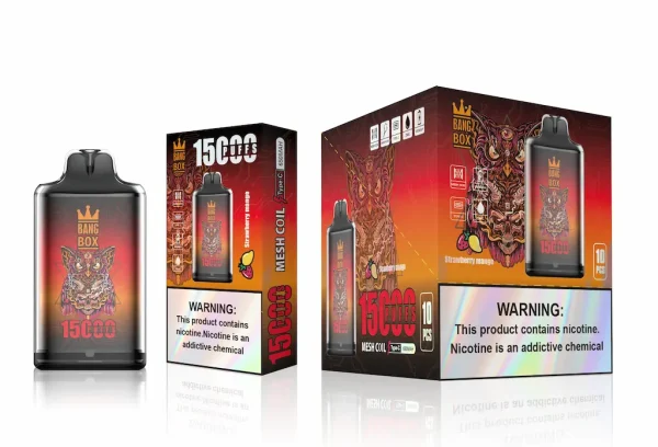 Bang Box S1 15000 15K puffs wegwerfbare vape - Erdbeer-Mango-Geschmack