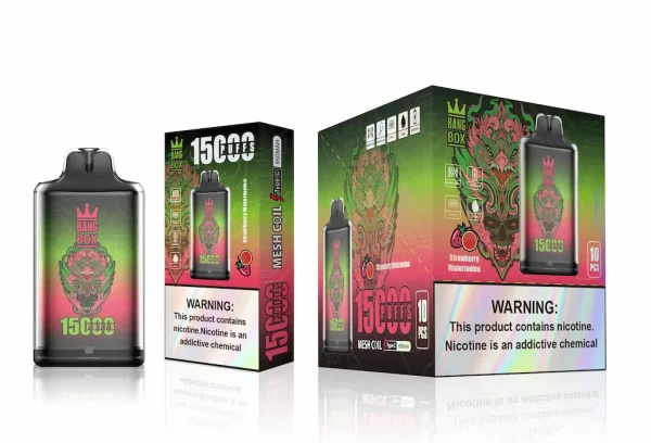 Bang Box S1 15000 15K puffs wegwerfbare vape - Strawberry Watermelon Geschmack