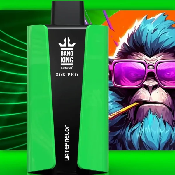 Bang King 30000 Pro 30K puffs disposable vape - Watermelon flavor
