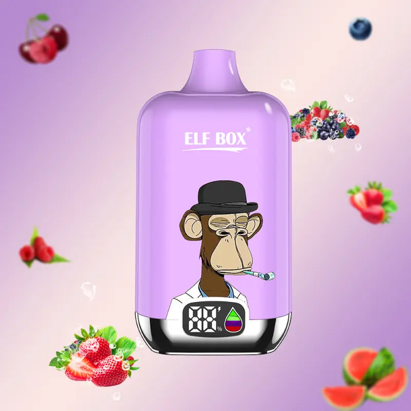 elf box digital 12000 puffs engangs vape (10) elf box digital 12000 puffs engangs vape engros