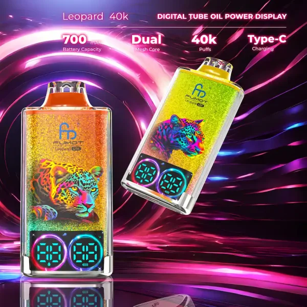 FUMOT Leopard 40000 40K puffs disposable vape - Produktvorderansicht