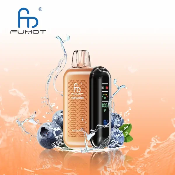 Fumot RandM Tornado 20000 20K puffs disposable vape - Huckleberry flavor