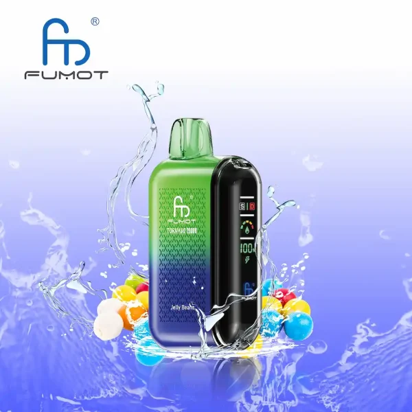 Fumot RandM Tornado 20000 20K puffs disposable vape - Jelly Beans flavor