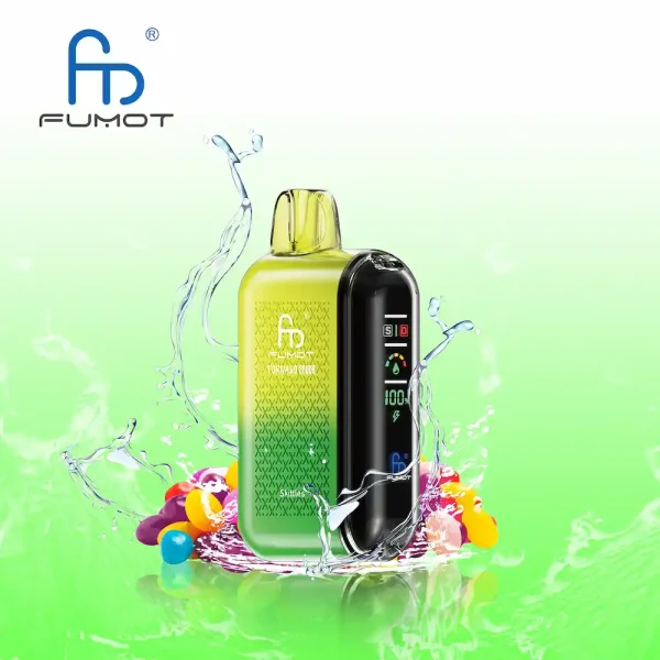 Fumot RandM Tornado 20000 20K puffs disposable vape - Skittles flavor