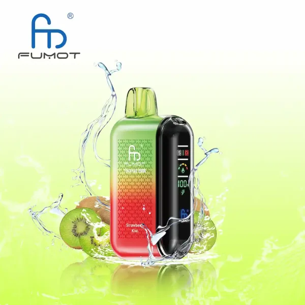 Fumot RandM Tornado 20000 20K puffs disposable vape - Fraise Kiwi