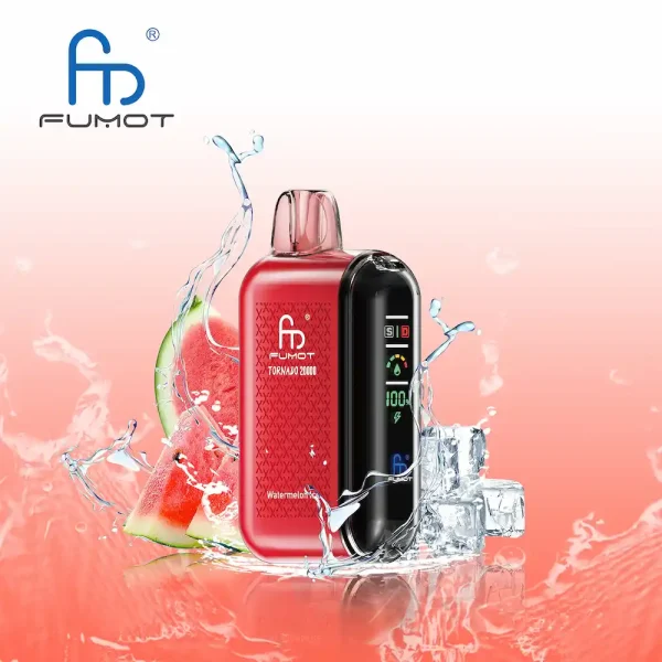 Fumot RandM Tornado 20000 20K puffs disposable vape - Watermelon Ice flavor
