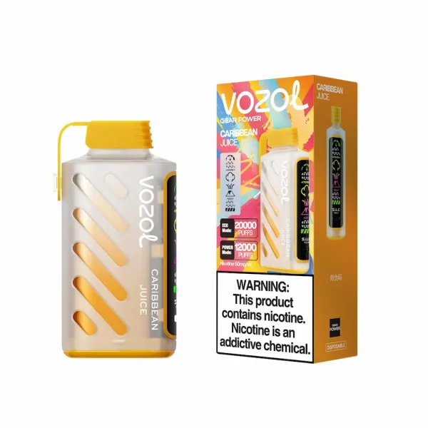 Vozol Gear Power 20000 puffs disposable vape - Caribbean Juice flavor