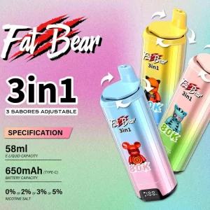 AIVONO AIM FAT BEAR 80000 80K puffs 3-in-1 disposable vape main product image