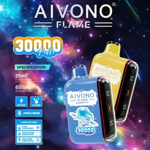 AIVONO AIM Flame 30000 30K puffs 3-mode smart Einweg vape Hauptproduktbild