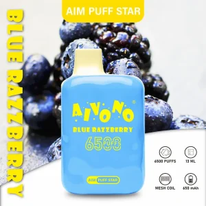 Aivono AIM-PUFFSTAR 6500 puffar engångsvape huvudproduktbild