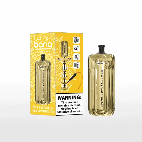 Bang Blaze E-Shisha Head 42000 42K puffs disposable vape - Strawberry Watermelon flavor