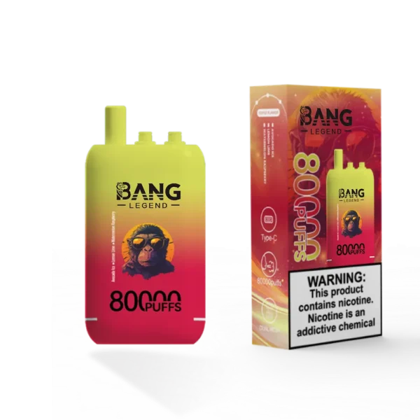 Bang Leader 80000 80K puffs triple flavor disposable vape - Avocado Ice, Lemon Lime, Watermelon Raspberry