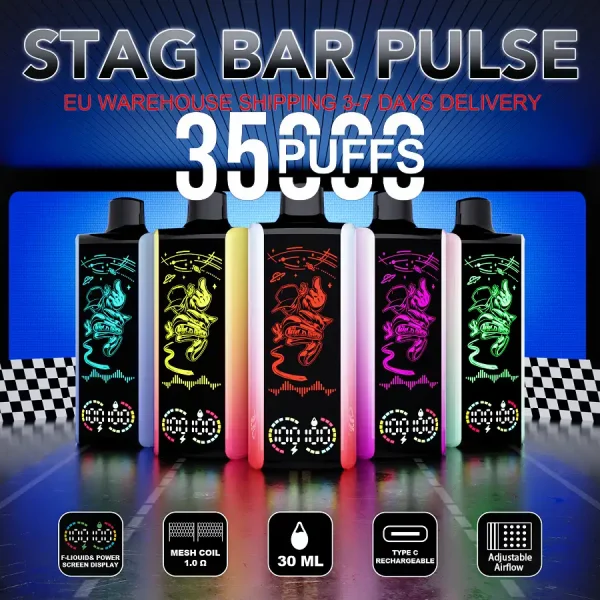 Stagbar Pulse 35000 35K Puffs Einweg-Vape Hauptproduktbild