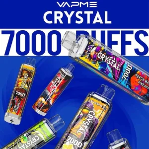 VAPME Crystal 7000 7K puffs disposable vape main product image