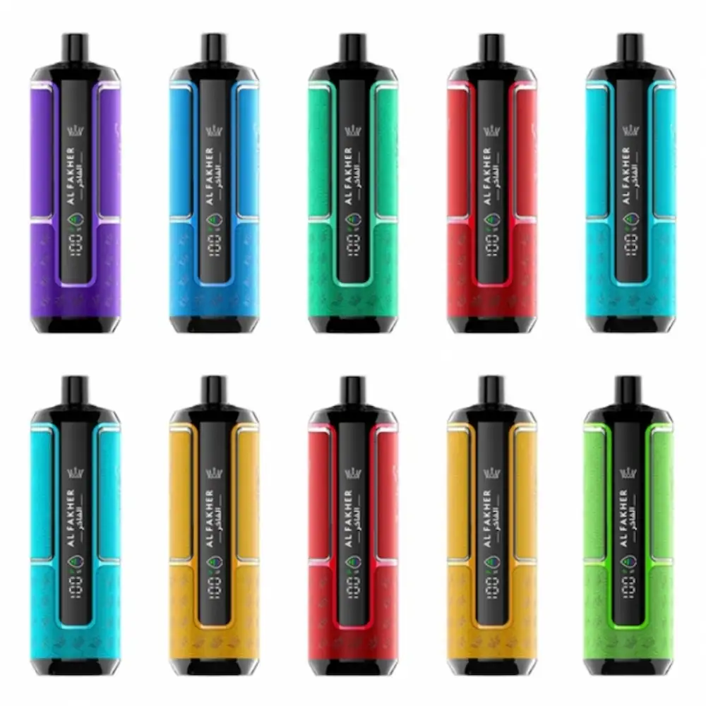 Al Fakher Crown Bar Hypermax 15000 puffs disposable vape all flavors collection