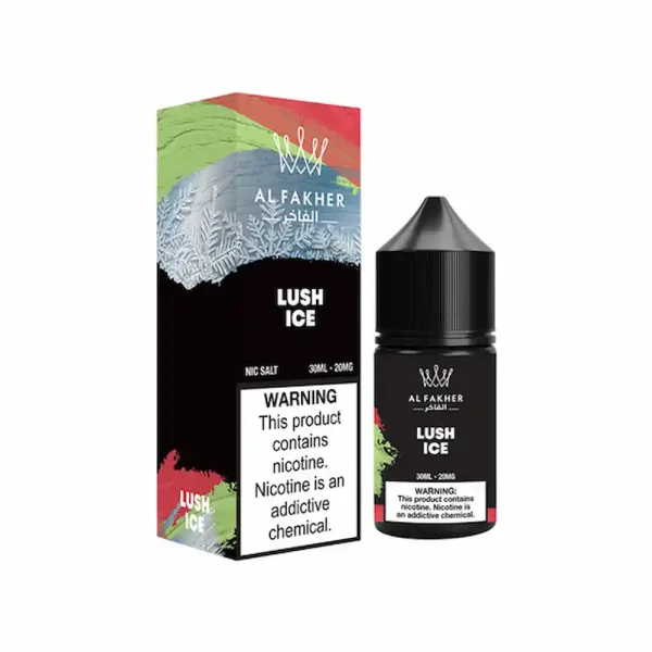 Al Fakher Lush Ice Nic Salt E-Liquid 30ml 30mg – Watermelon Menthol Vape Juice
