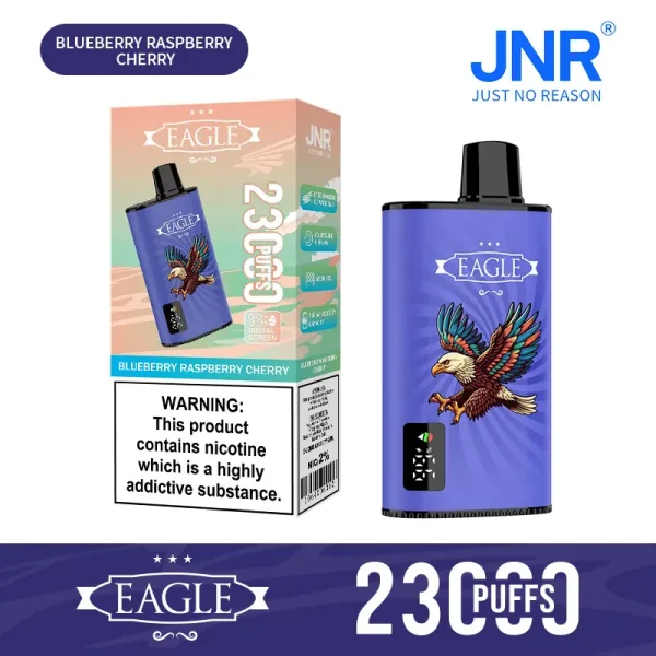JNR Eagle 23000 Puffs Disposable Vape Blueberry Raspberry Cherry