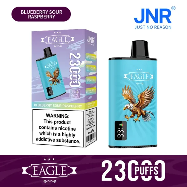 JNR Eagle 23000 Puffs Disposable Vape Blueberry Sour Raspberry
