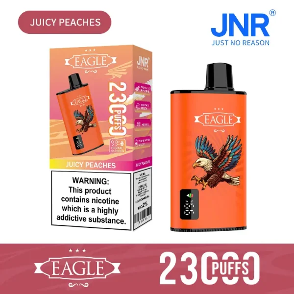 JNR Eagle 23000 Puffs Disposable Vape Juicy Peaches