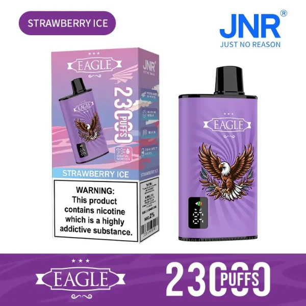 JNR Eagle 23000 Puffs Disposable Vape Strawberry Ice