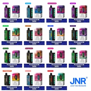 JNR Radiance 31000 Puffs Disposable Vape Flavor List