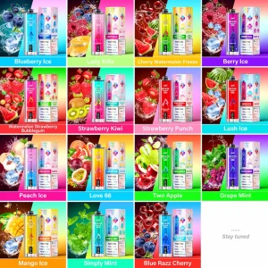 JNR Shisha Hookah Max 22K Puffs Disposable Vape - Flavors List