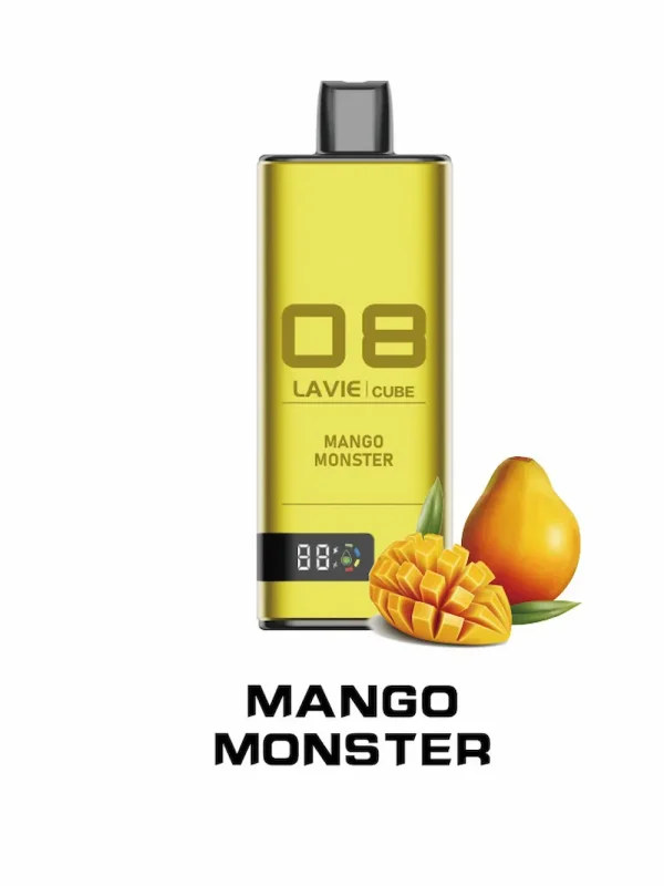 Lavie Cube 20000 20K puffar engångs vape Mango Monster smak