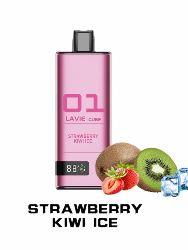Lavie Cube 20000 20K puffar engångs vape Jordgubb Kiwi Ice smak
